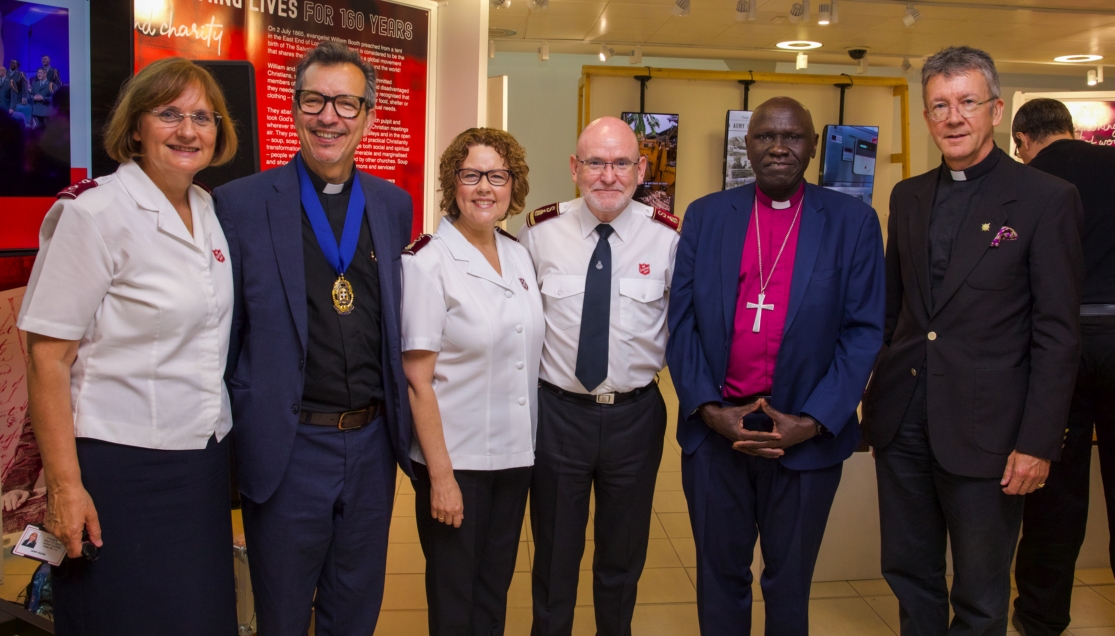 Ecumenical guests at the 160th celebration