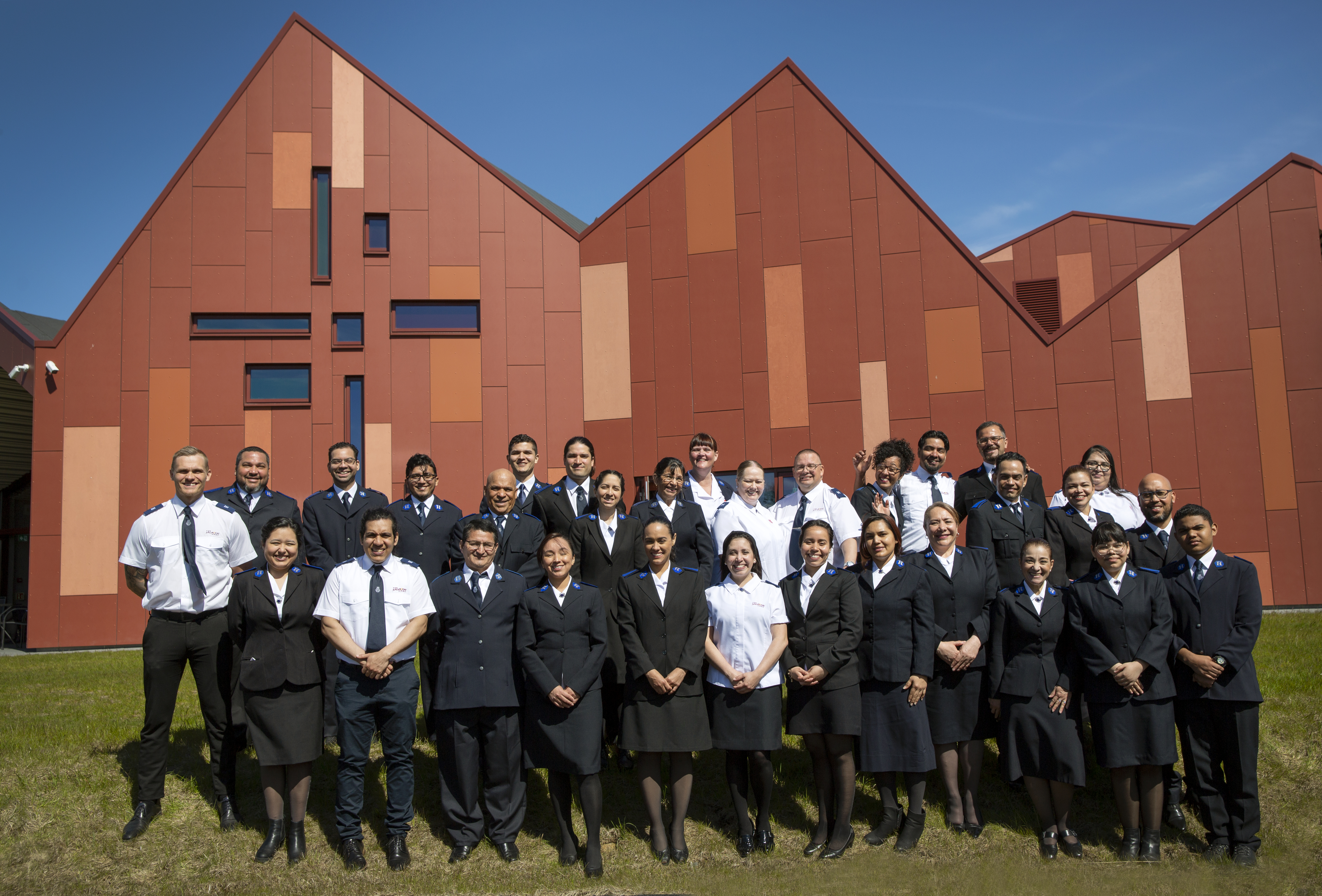 A group of Salvationists