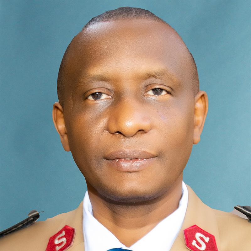 Headshot of Lieut-Colonel Emmanuel Ndagijimana